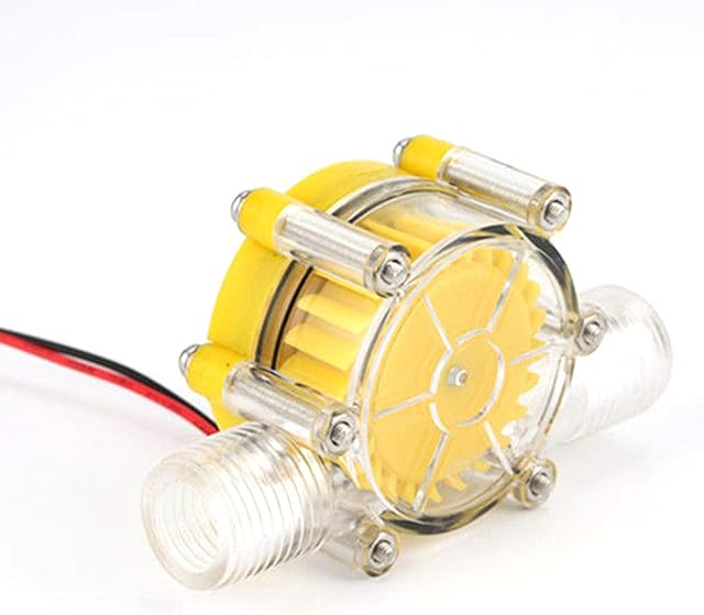 Portable DC Water Turbine Generator, 5V 12V 80V High Power Mini Turbine Pump Tap Micro Hydro Generator Water Flow, Mini Power Generator Hydroelectric Generator(size:12V)