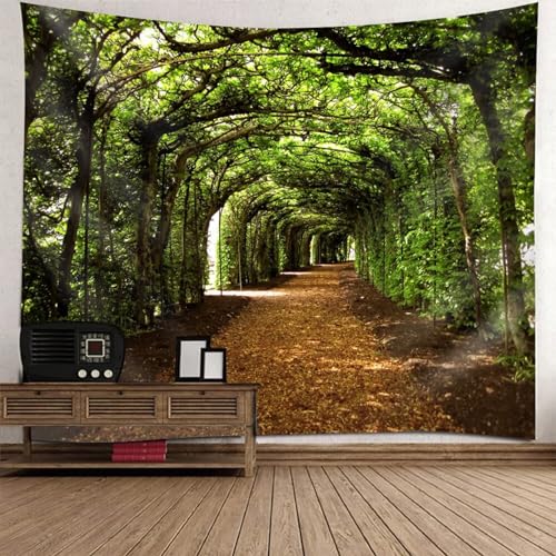 Tapisserie paysage nature 150x150cm pour decoration murale