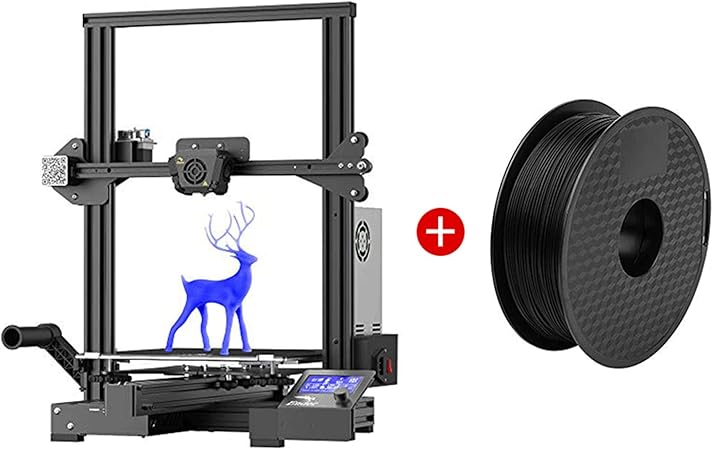 review Creality Ender 3 Max FDM 3D Printer and 3D Printer PLA Filament 1.75mm 1KG Black