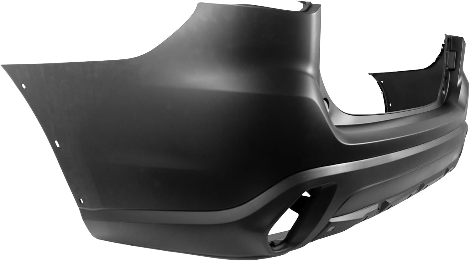 Compatible with 16-18 Outlander (w/o Sport) Rear Bumper Cover Assembly w/Wheel Lip Molding Holes