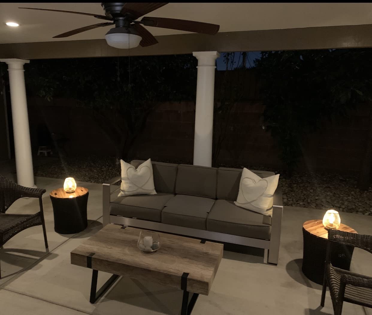 18/mo Finance Christopher Knight Home Cape Coral Outdoor Loveseat