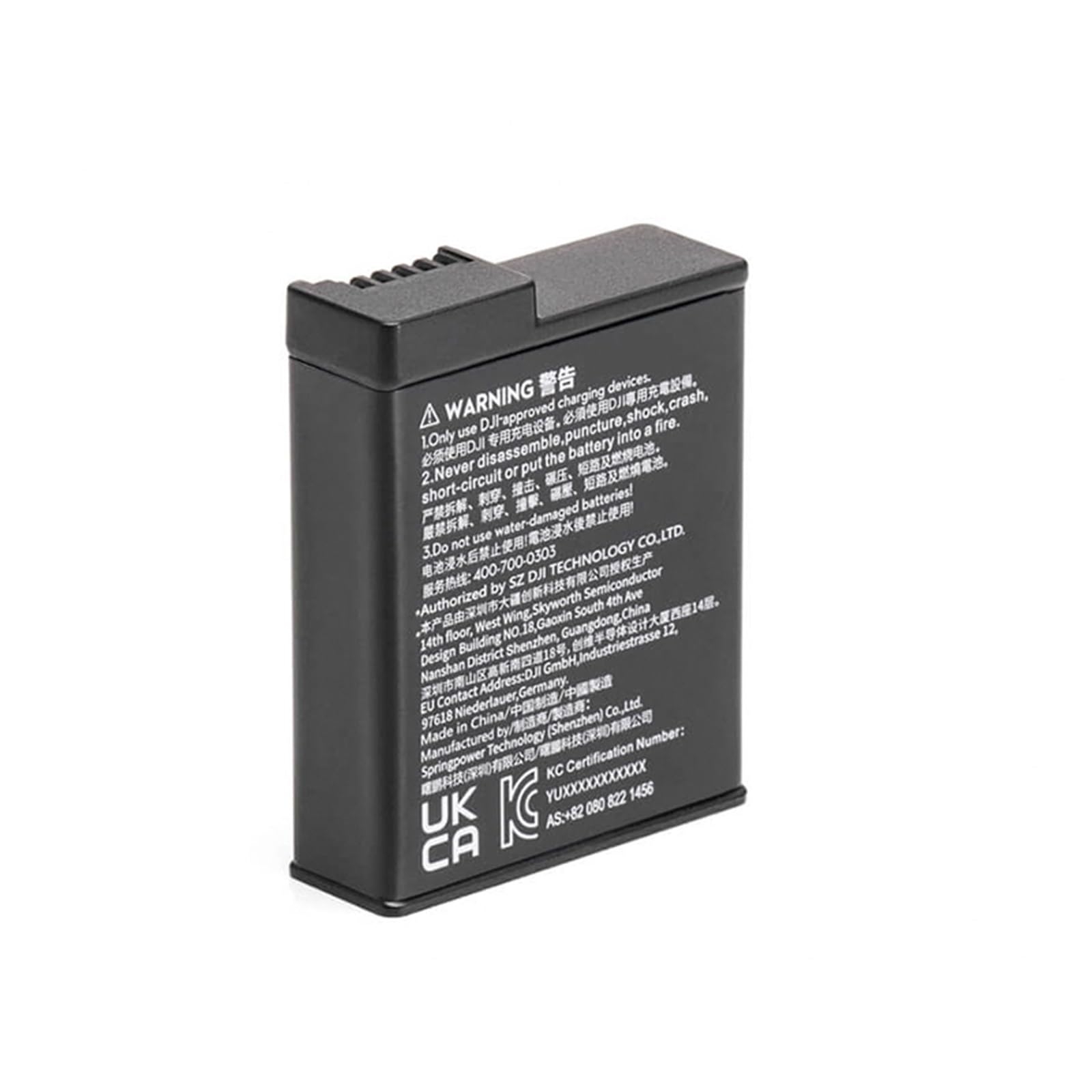 Batteria originale for DJI Osmo Action Extreme for DJI Osmo Action 5 Pro/Action 4/Action 3(1pcs)