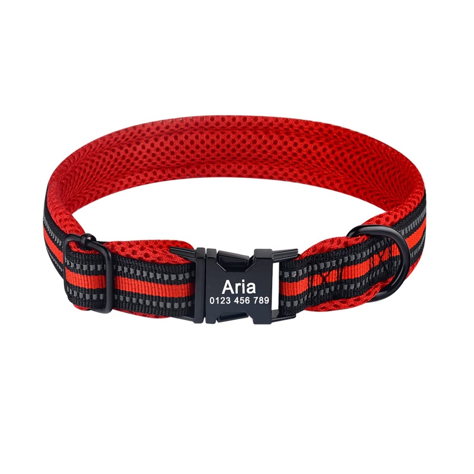 Collier grand chien nylon réglable pour randonnées nature