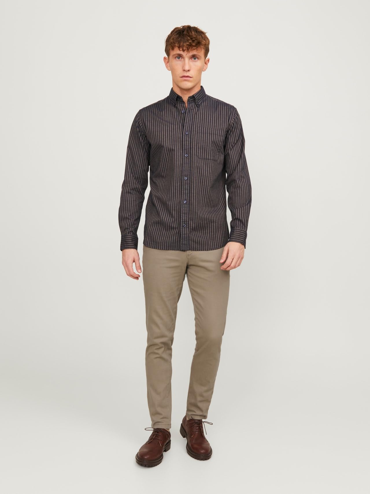 Jack & Jones Herren Jpstmarco Jjbowie Sa Beige Noos Hose – Bild 3