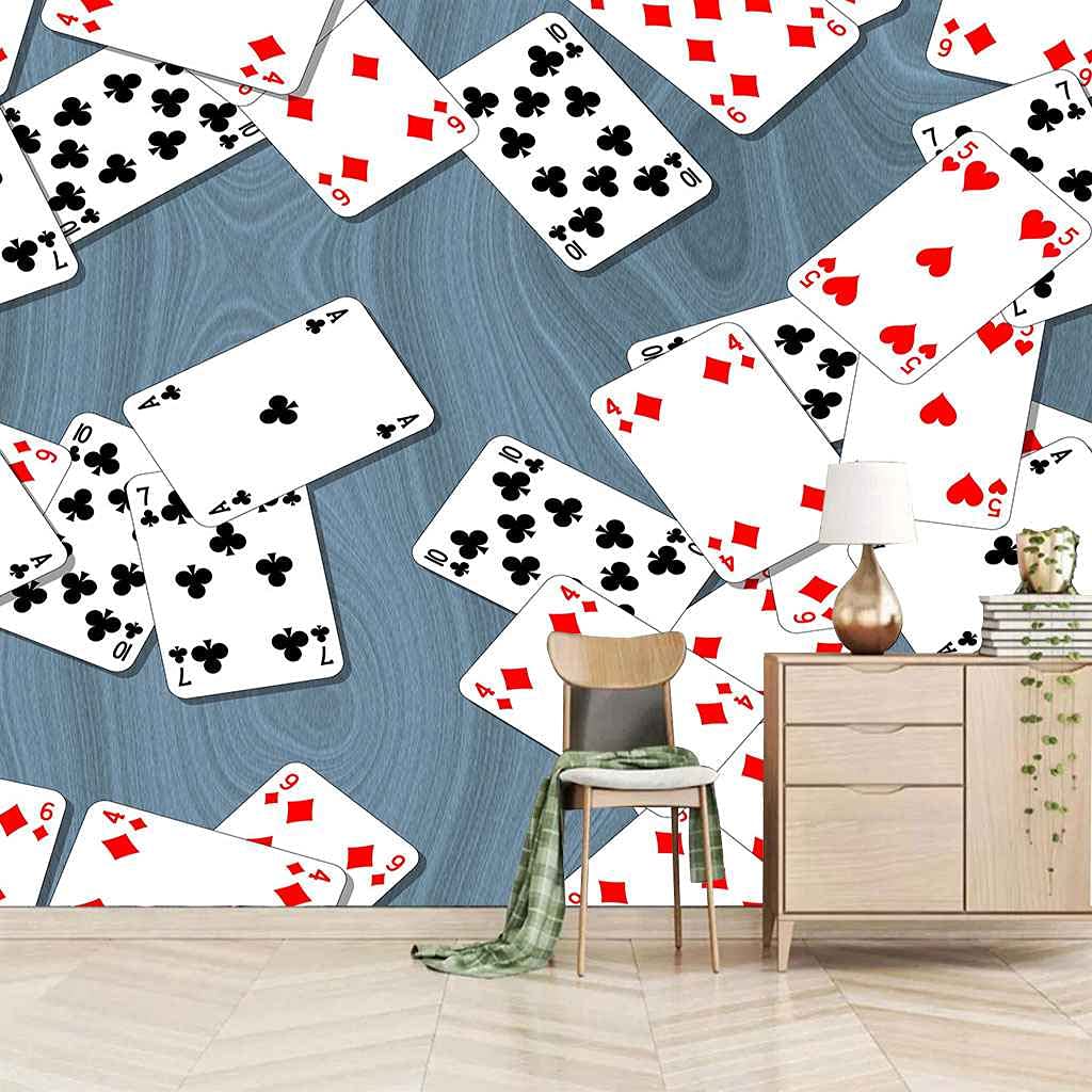 Papier peint panoramique 3D auto-adhésif et repositionnable pour chambre