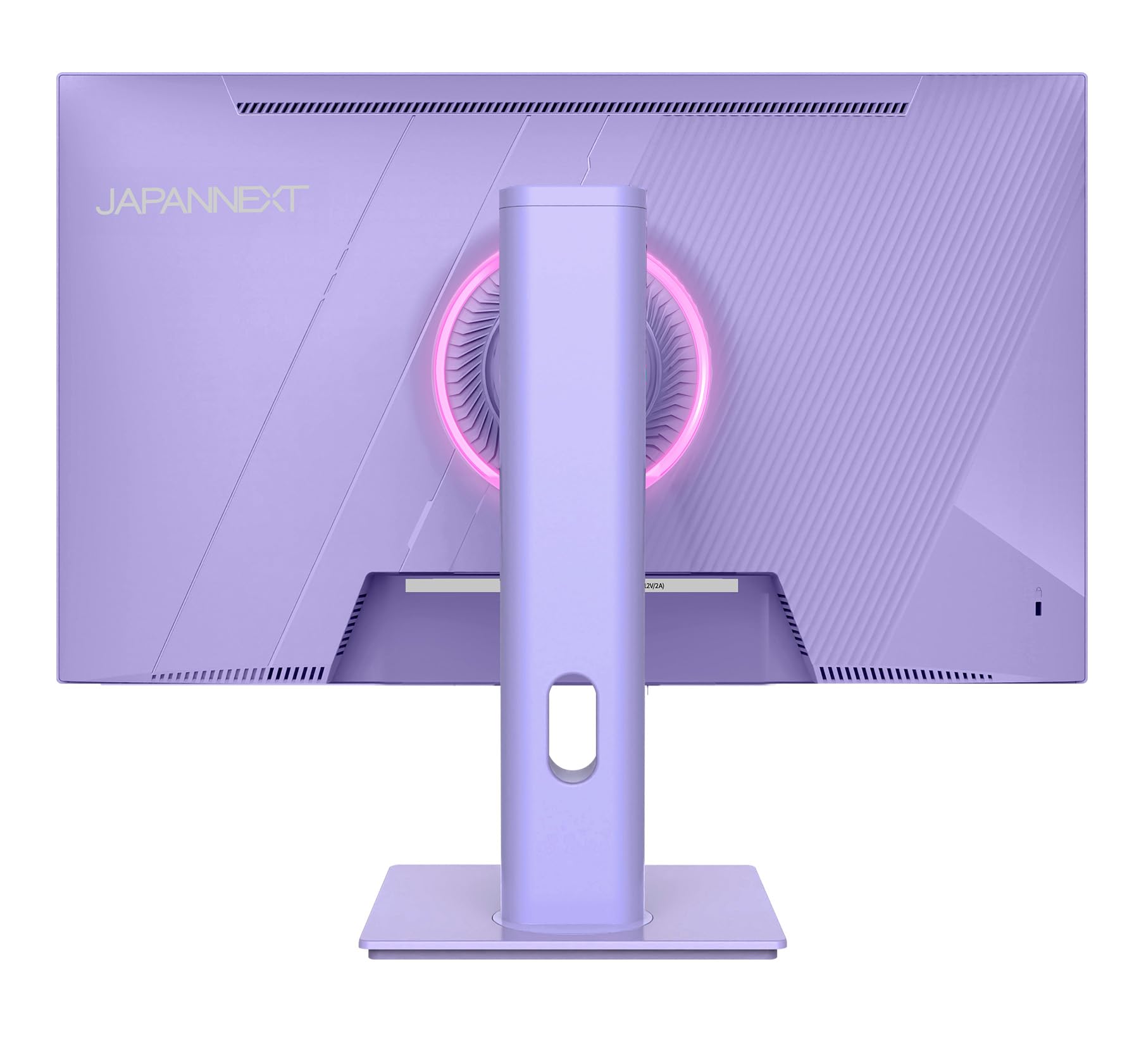 JAPANNEXT Gaming Monitor 23,8" IPS Full HD 165 Hz 1ms Pastelowy fiolet | Regulowana wysokość i nachylenie (HSP) Wbudowane głośniki G-Sync/FreeSync | JN-IPS238G165F-HSP-PP