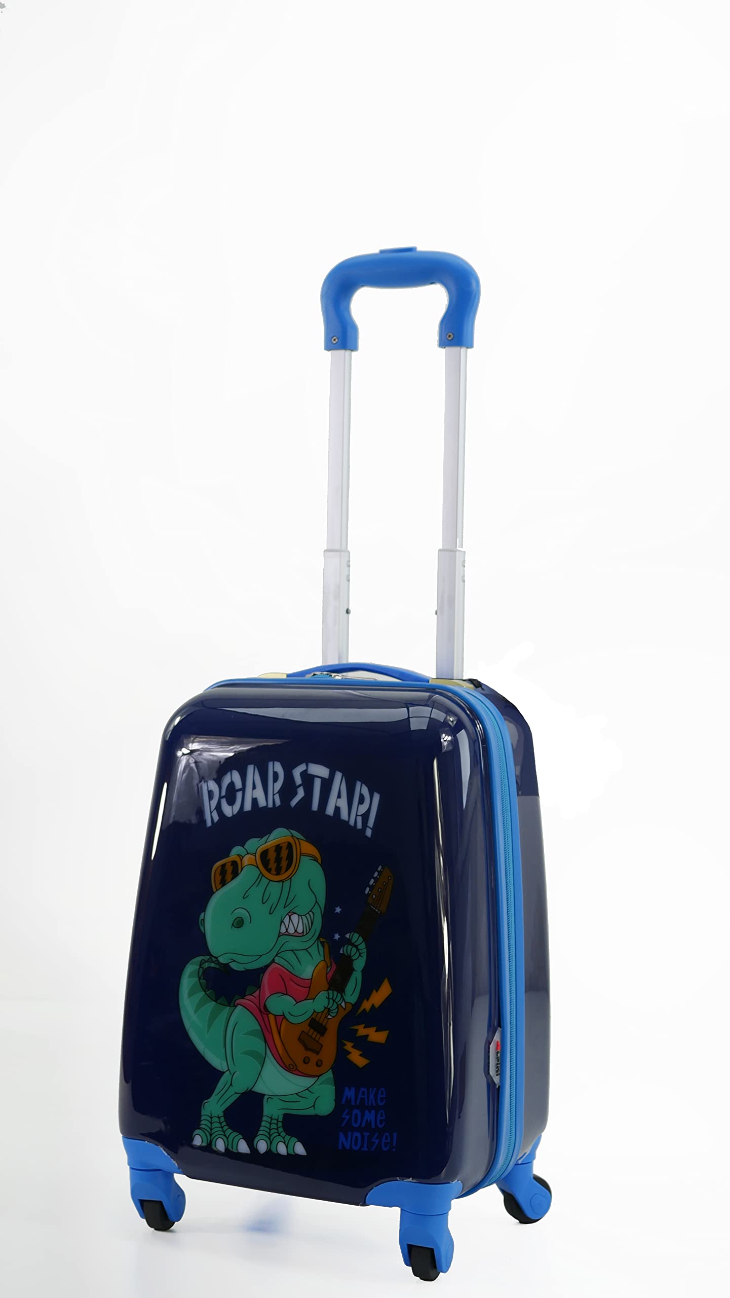 ALPINI Valise Enfants (Dino) 4 roulettes. Garantie 2ans Dimension Cabine 32x20x45cm 24L
