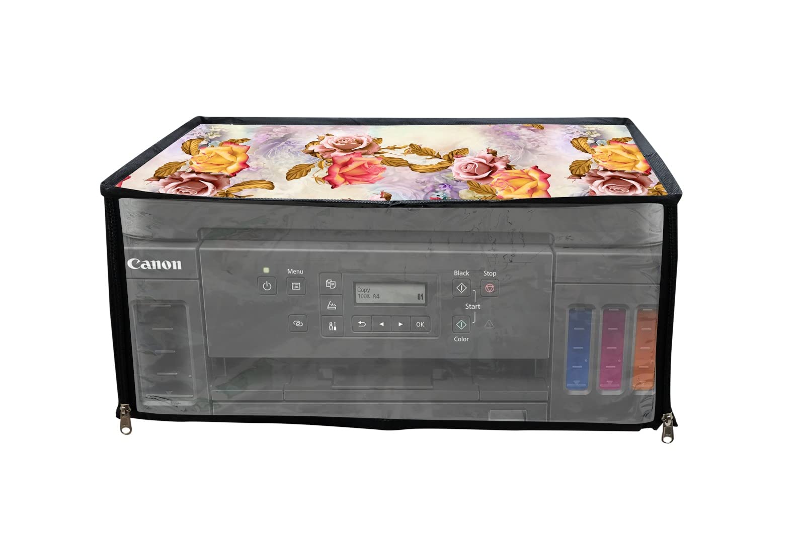 Beautiful Printed Waterproof & Dust proof Printer Cover for Canon Pixma G6070 All in One Printer-Gold Color (B0C71NCZ5K) Amazon Price History, Amazon Price Tracker