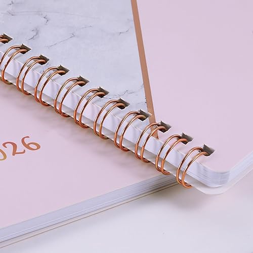 Miniatura 8 de Agenda 2026 – enero 2026 – diciembre 2026, 8 x 10 pulgadas, planificador 2026 semanal y mensual con pestañas, planificadores 2026, encuadernación de