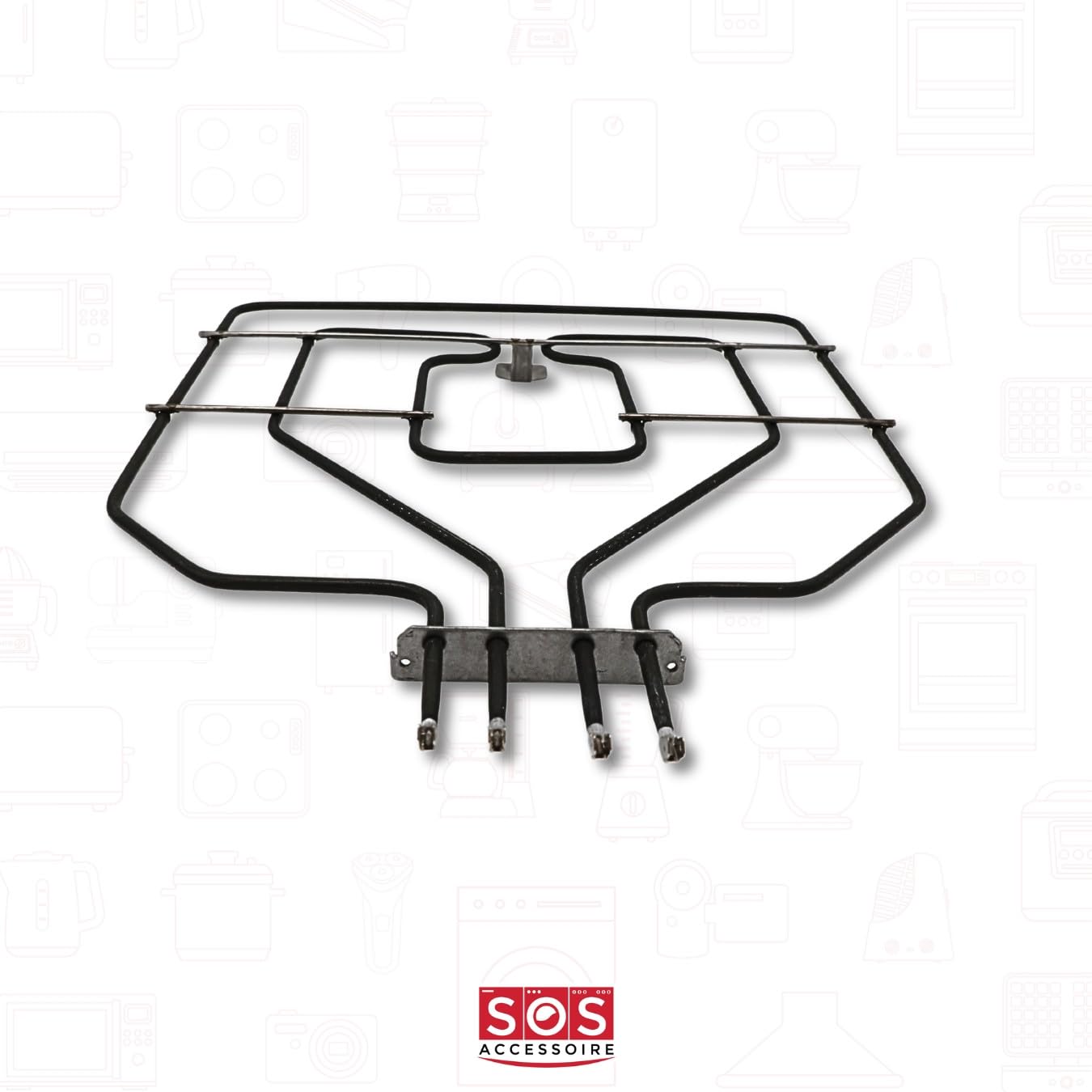 SOS Accessoire Résistance supérieure 1500W + 1300W pour Four, cuisinière 00471369 BLAUPUNKT, BOSCH, CONSTRUCTA, JUNKER, SIEMENS, VIVA