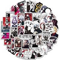Paquete de pegatinas de Anime Tokyo Ghoul 50 piezas, pegatina de
