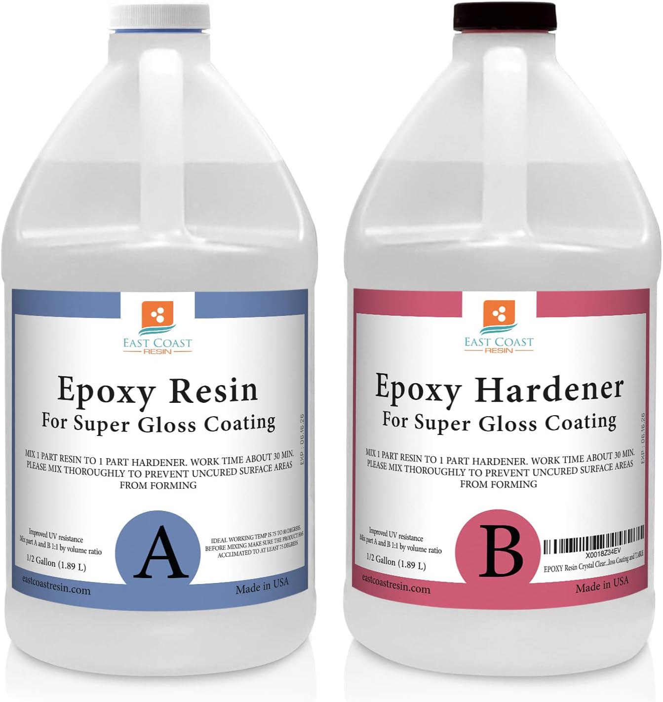 Super Gloss Coating Epoxy Resin (1 Gallon)