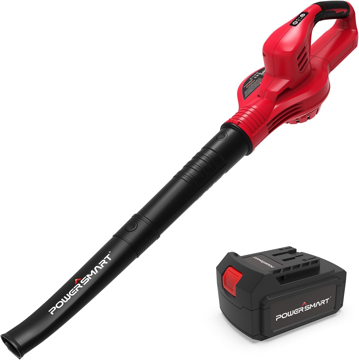 PowerSmart 20V 4.0Ah Lithium-Ion Battery & Cordless Leaf Blower, Replacement Battery