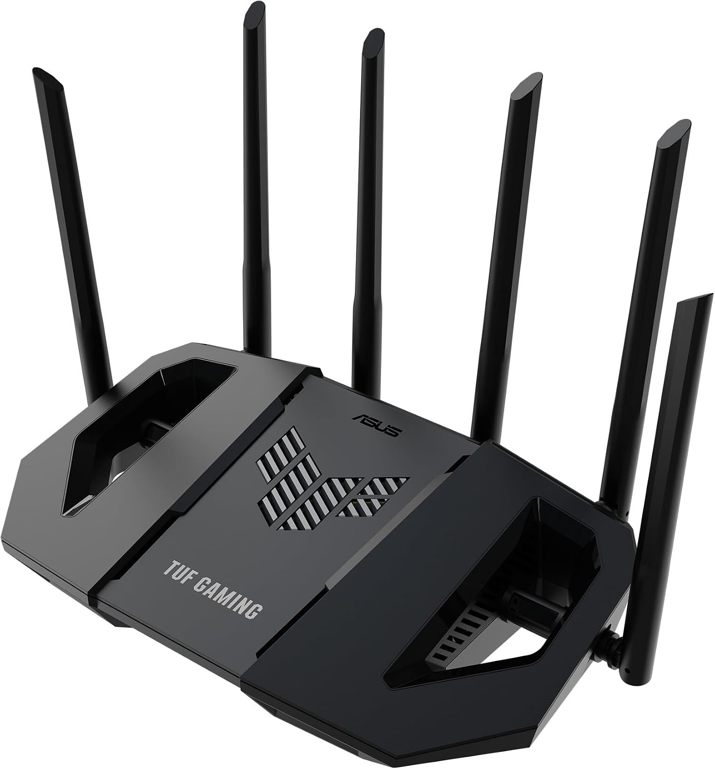 TUF Gaming BE6500 WiFi 7 Router - Dual-Band, Up to 6.5 Gbps Wireless, Game Accelerator, Multi-Link Operation (MLO), (x4) 2.5GbE Ports, Mesh + VPN Compatible, & Subscription-Free Network Security