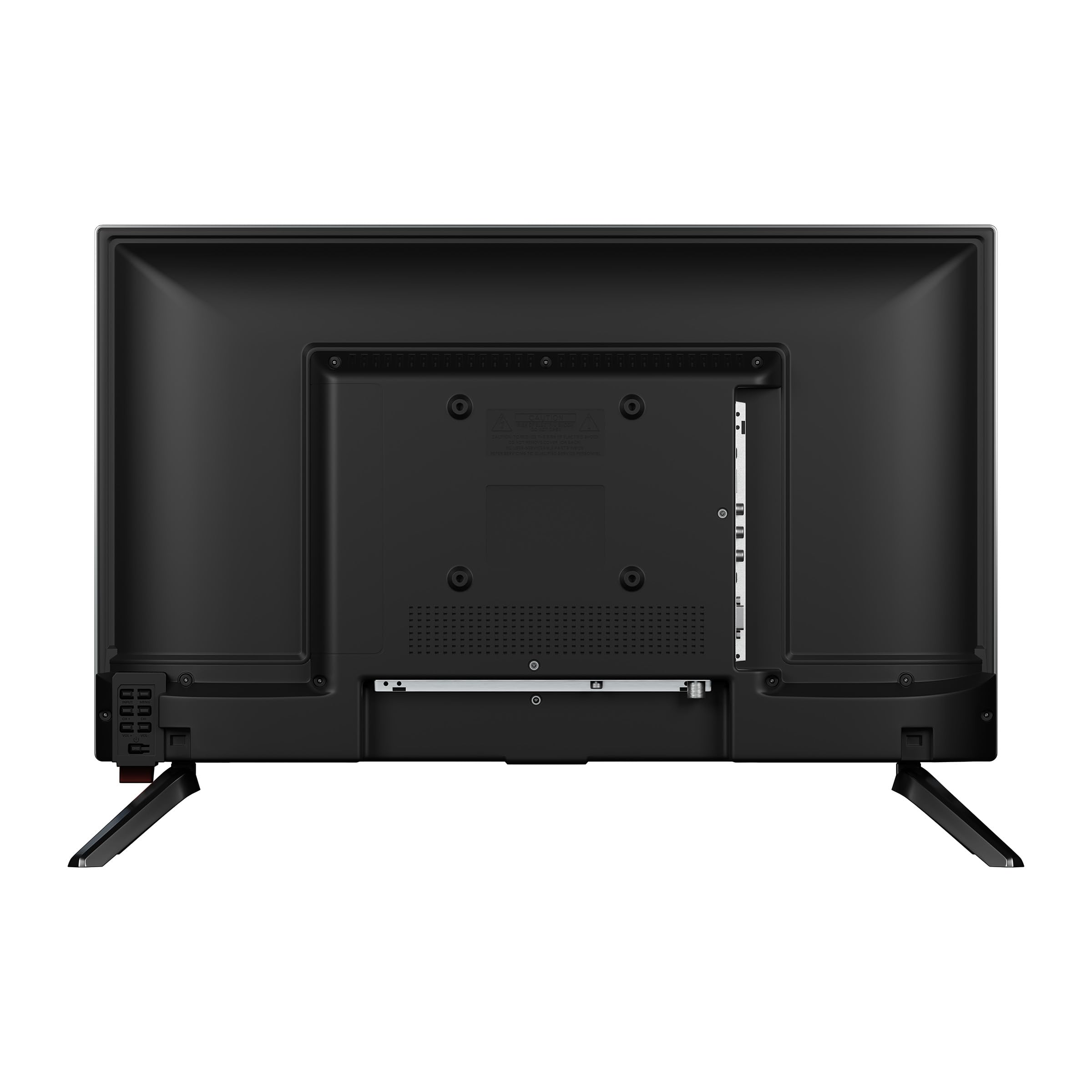 KIANO Slim TV Smart Travel Televisione 24" Pollici | LED HD TV schermo | Caricatore per Auto | HDMI USB | Dolby Audio |Triplo Tuner DVB-T2 | Nero