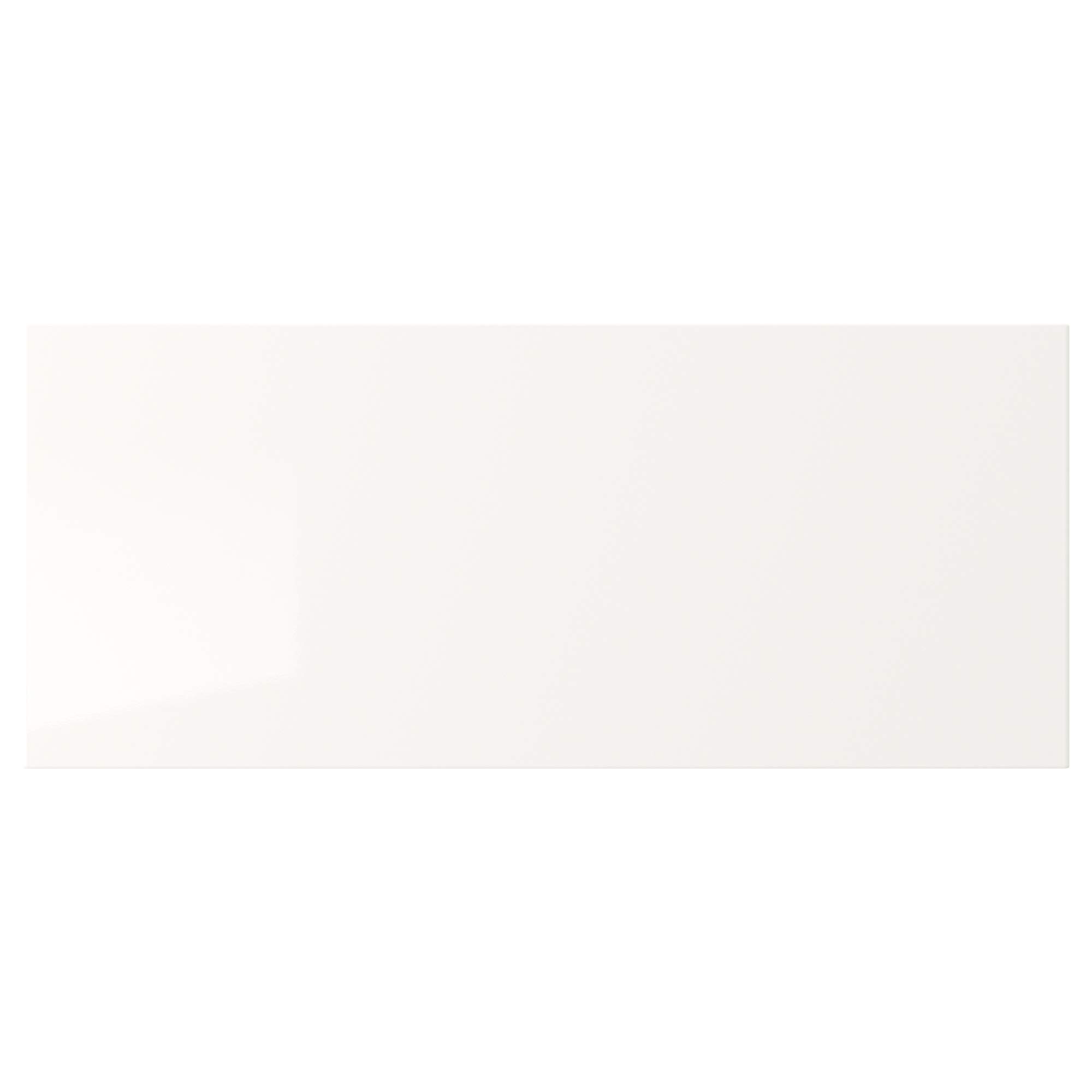 Façade de tiroir SELSVIKEN 60 x 26 cm blanc brillant habillage meuble de rangement