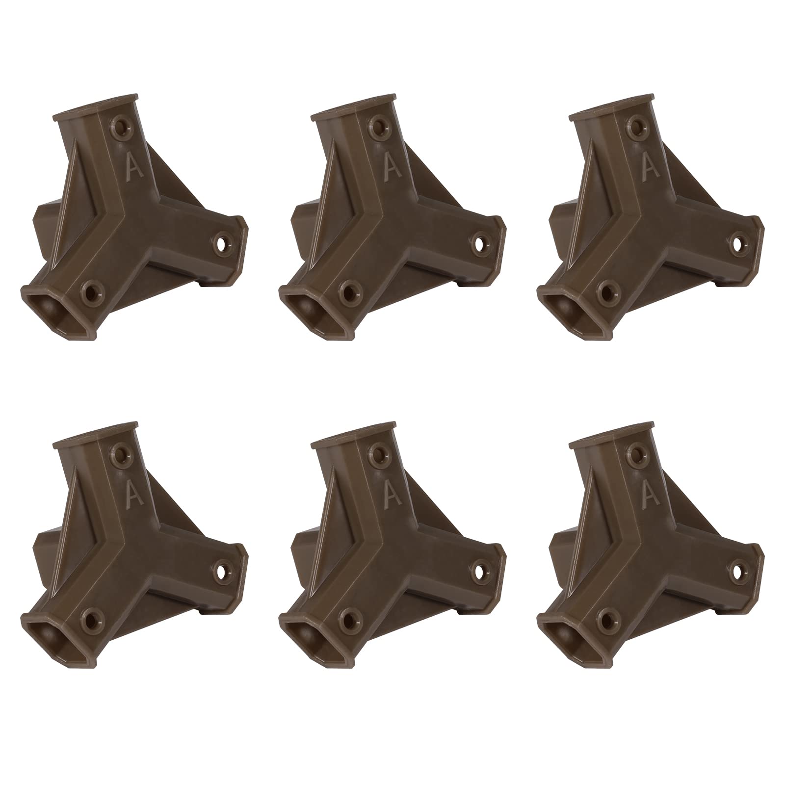 Support hexagonal pour plantes Tikea lot de 6 connecteurs 4 joints