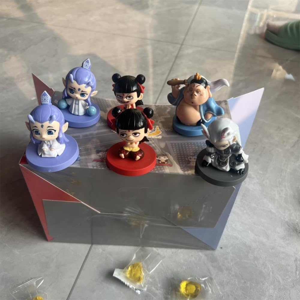 Figurka Nezha, Ao Bing, Taiyi Zhenren, ozdoby dekoracyjne dla lalek Ao Guang, B,Ozdoba Nezha(D)