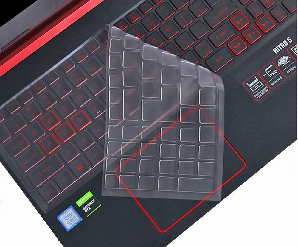 Ultra Durable Silicon Keyboard Skin/Cover for Acer Nitro 5 AN515-54 / Acer Nitro 7 AN715-51/17.3" Acer Nitro 5 AN517-51