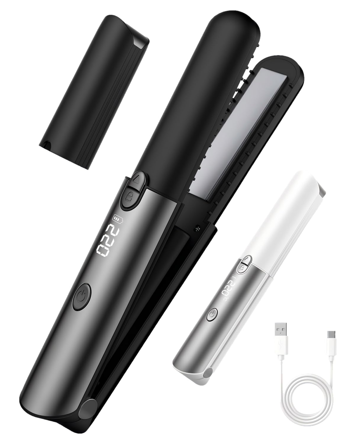 Refs 携帯用アイロン Amazon | ヘアアイロン コードレス ミニ 【2026新登場】ストレート