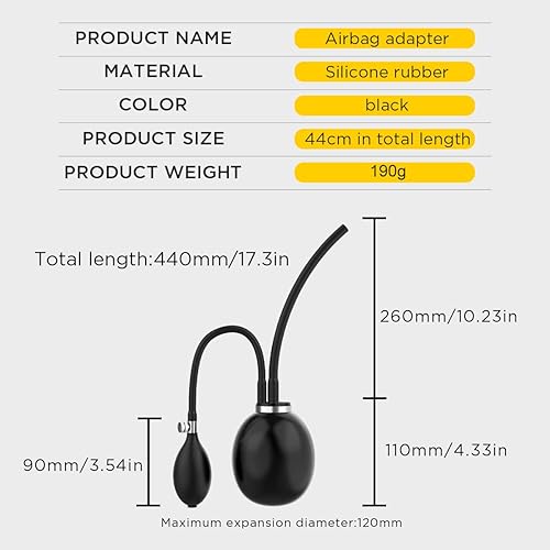 Miniatura 7 de AUTOOL Adaptador de entrada fácil universal para tubos de vehículos de 12 V Detector de fugas de combustible Probador de diagnóstico