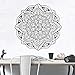 Lustige Muslimische Mandala Islam Vinyl Tapete Möbel Rolle Dekorative Kinderzimmer Naturdekorationen Wandaufkleber Haus Und Garten Wandaufkleber 57Cm X 57Cm