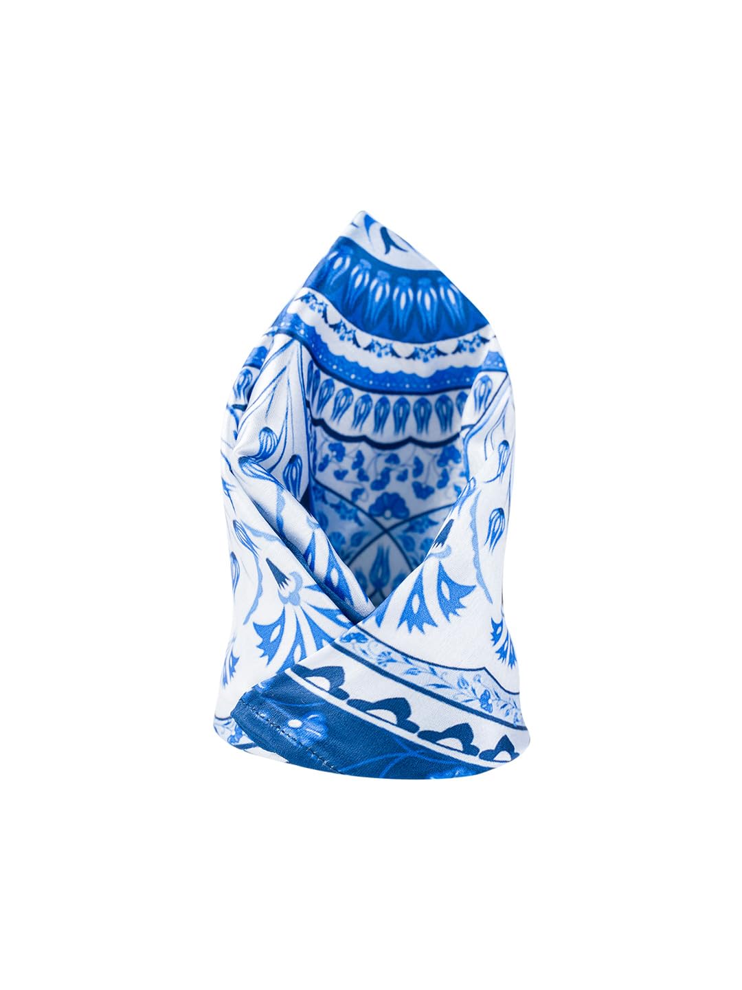 kolorobia Turkish Art Inspired Pocket Square, Premium Pocket Square, Floral Themed Based Multicolour Pocket Square,White Colour Pocket Square…-picture-31