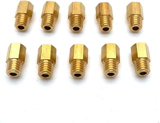 Set of 10 Hex Type Main Jets for MIKUNI VM/TM/TMX Carburetor 300-390