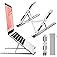 Sopholid Laptop Stand for Desk, Aluminum Metal MacBook Stand，Computer Riser for Desk, Portable Foldable Adjustable Notebook H