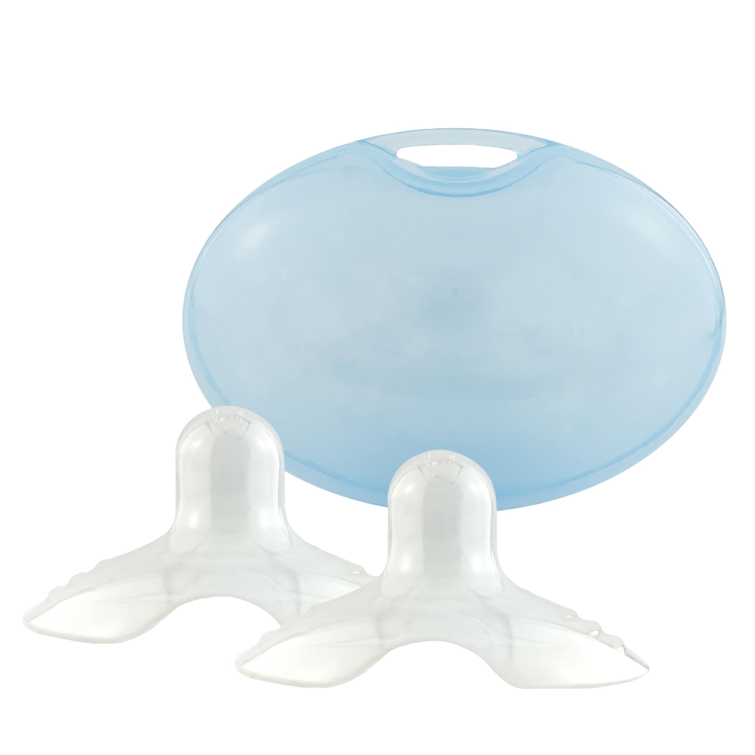 Acquista 2 pezzi Protezione per capezzoli in silicone per allattamento al seno, protettore per capezzoli piatti o introflessi in Italia a partire da 14