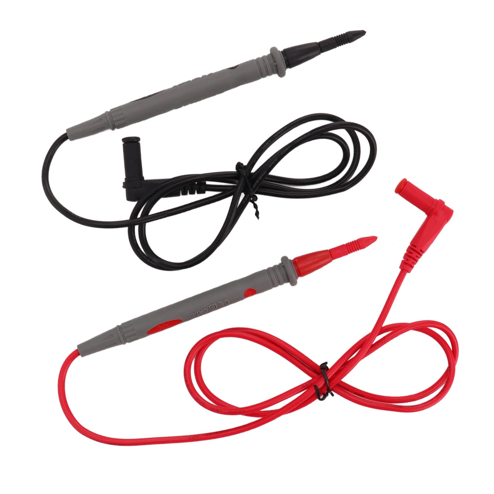 Multimeter Meetsnoeren, 1 Set 4 Mm Bananenstekker Meetsnoer Mannelijk Naar Mannelijk Elektrische Testdraad Maatregel Inspectiesondes Minihaken voor, Testsondes