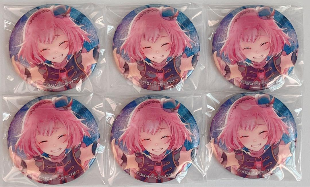 プロセカ 鳳えむ グリッター缶バッジ グリ缶 26A プロセカ 鳳えむ グリ