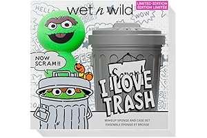 Wet n Wild X Sesame Street I Love Trash Makeup Sponge & Case Set
