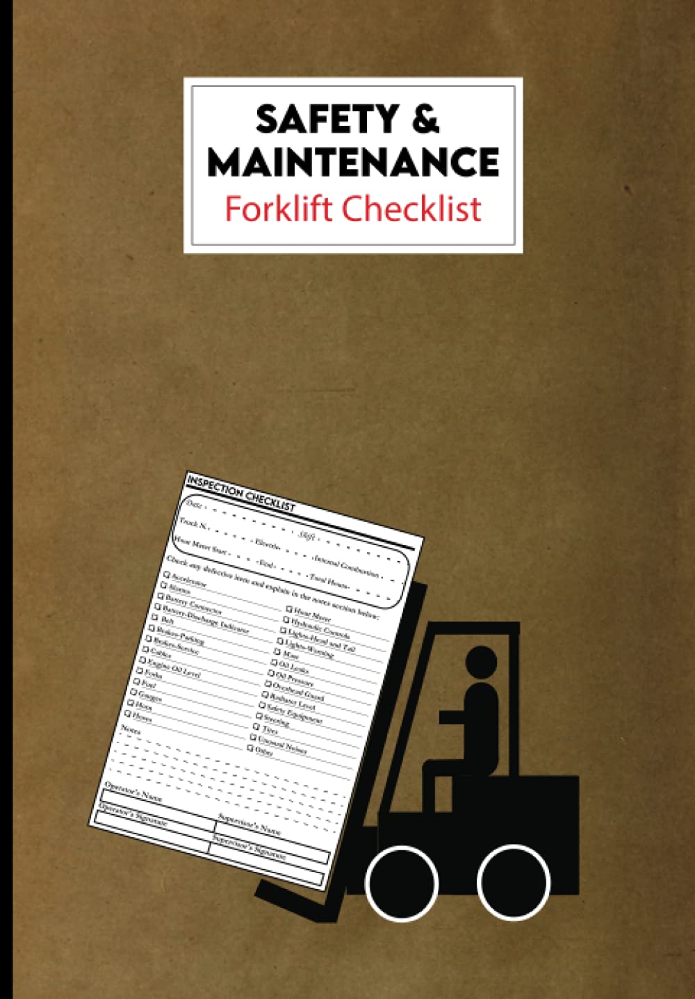Buy Safety & Maintenance Forklift Checklist Daily Forklift Inspection