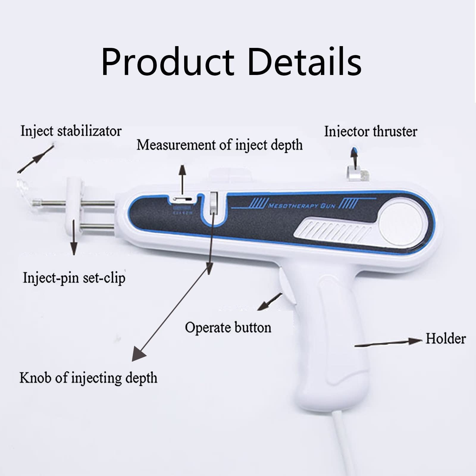 メソガン　EMS＋RF mesogun Mesogun Mesotherapy Gun, Mesotherapy Beauty Machine Beauty Device