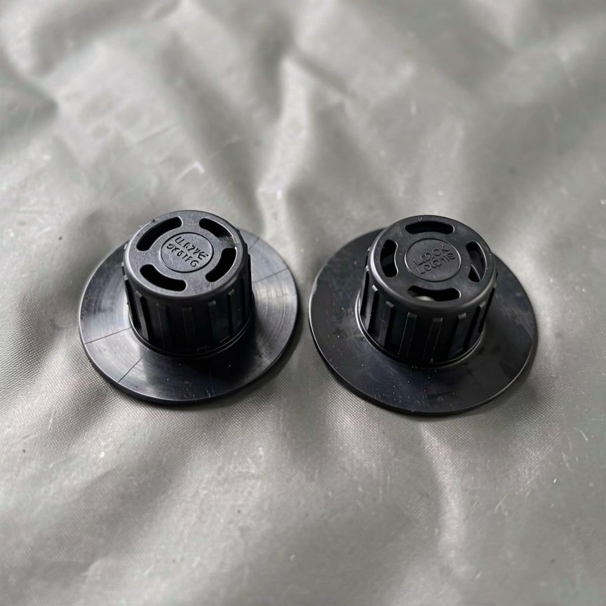 4pcs Sponge Cushion Waterproof Bag Air Valve Replacement TPU Black