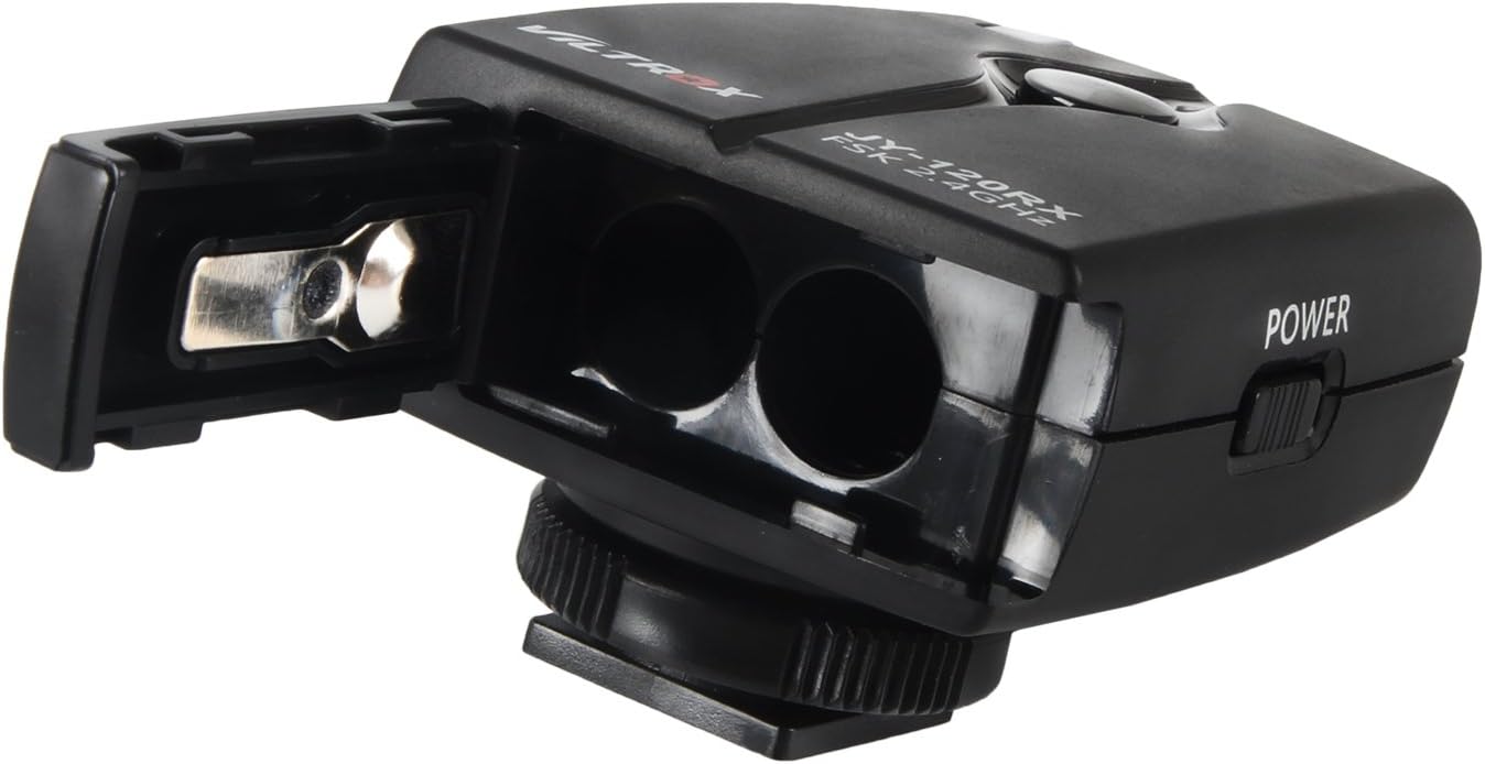 Battery compartment of the VILTROX JY-120 RX receiver