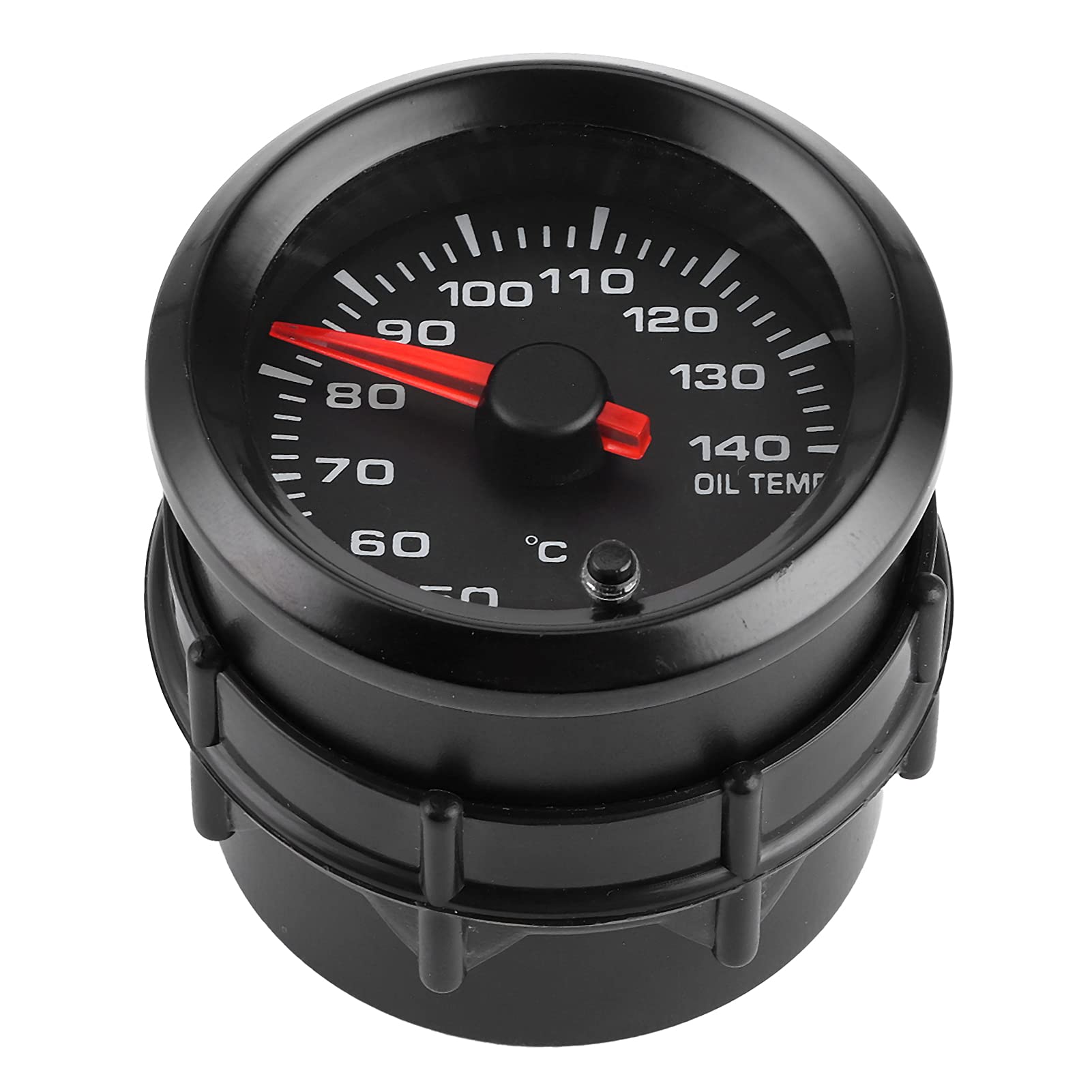 Jauge de Température D'huile de Voiture, Jauge de Température D'huile 2in 12V 40-140 ℃ Affichage 7 Couleurs Rétro-éclairage avec teur Universel replacement pour Voiture