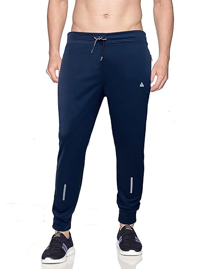 Dry Fit Track Pants for Men I Slim Fit Athletic Stretchable Track Pants