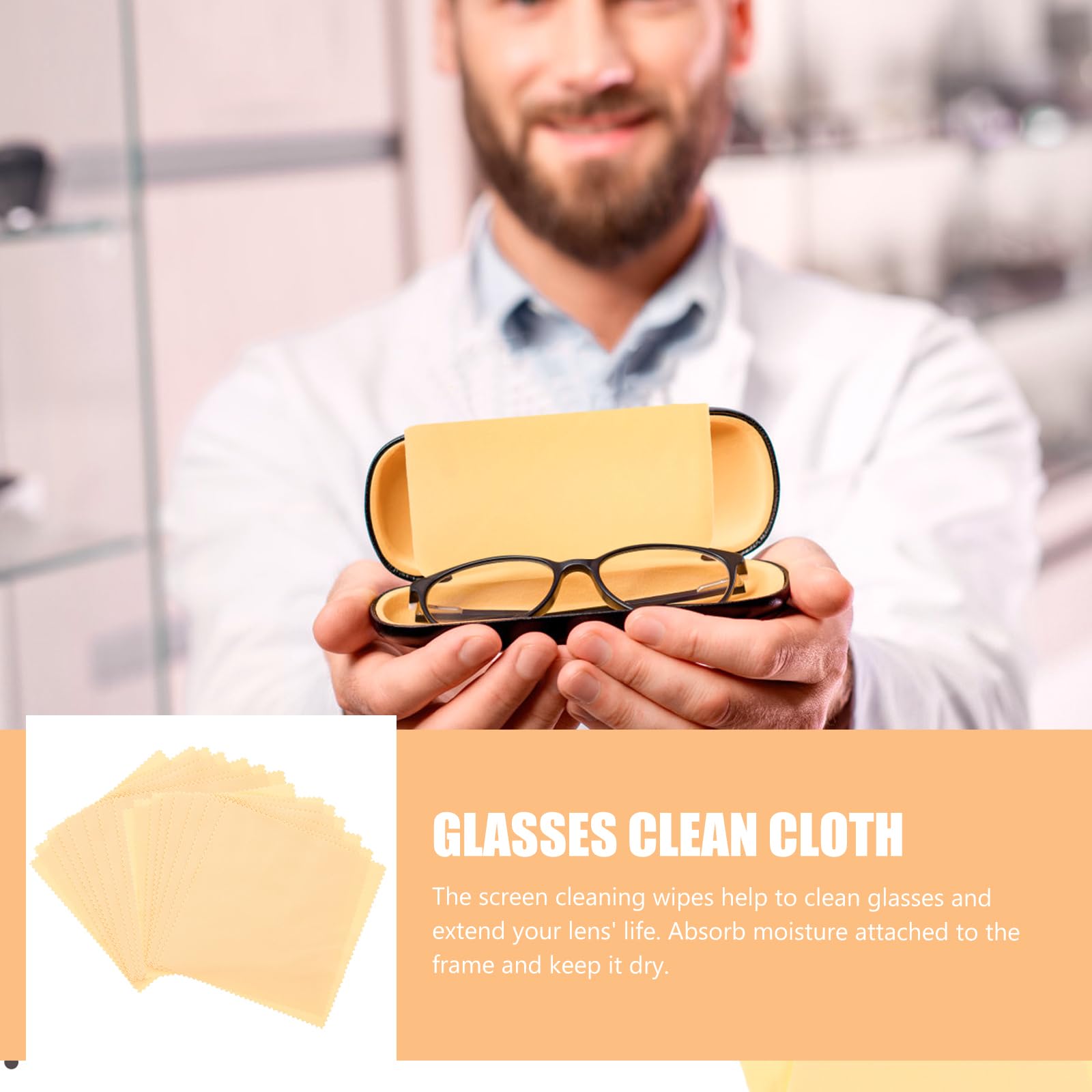 Paños De Limpieza De Microfibra Para Gafas Cámaras Y Pantallas Electrónicas Eliminan Manchas Y Huellas Sin Pelusa Ligero Y Portátil 5.5X5.5 Pulgadas