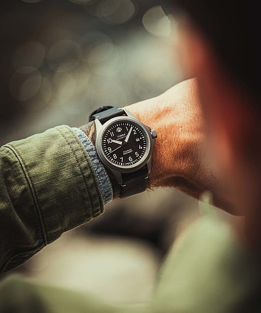 Timex Herren Analog Automatikuhr Expedition Nord Automatik