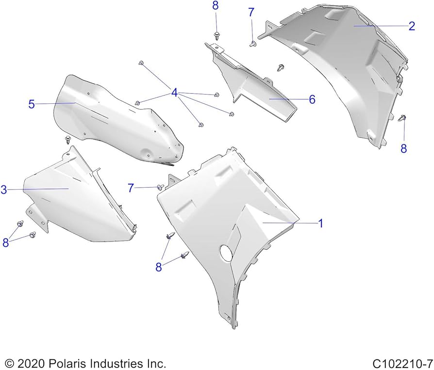 Amazon.com: Polaris ATV Side Panel, Lower, Left, Gloss Black Amazon.com: Polaris ATV Side Panel, Lower, Left, Gloss Black