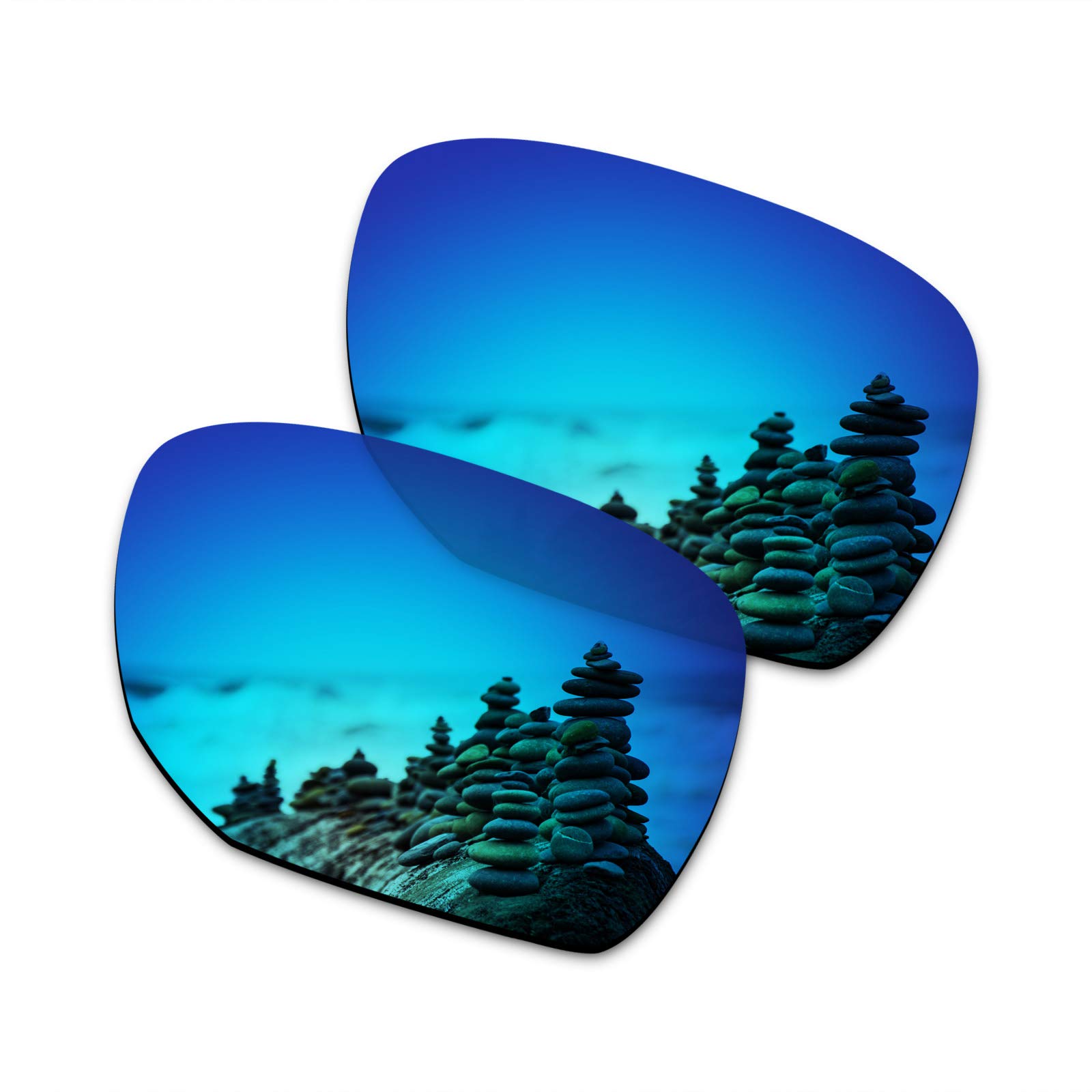 Verres rechange Oakley Ejector OO4142 Bleu glacier antireflet UV