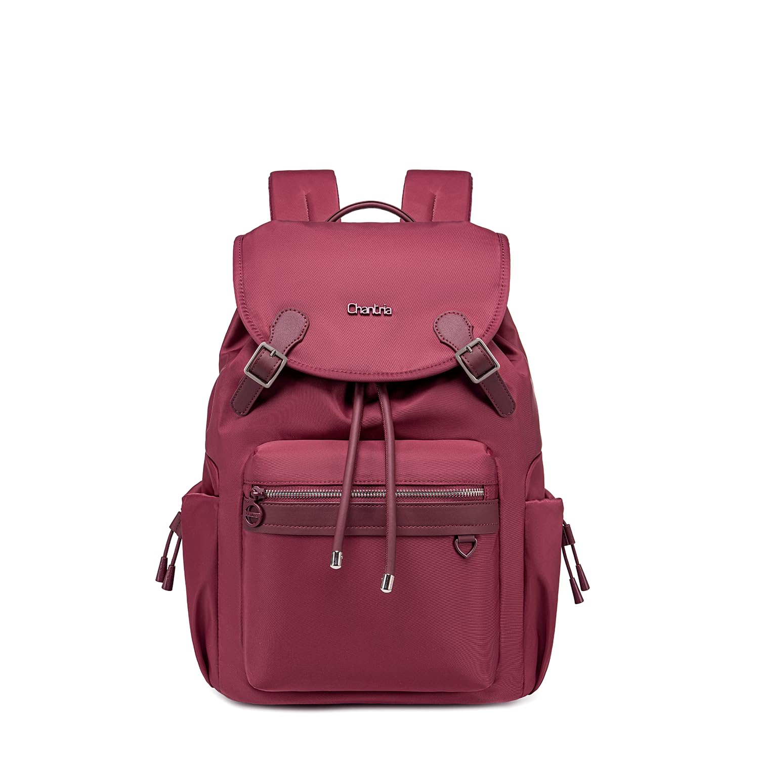 chantria Backpack Stylish Women Flap Backpack 18L - Magnetic Drawstring Laptop Backpack for 14-Inch Laptop, Water-Repellent Nylon Casual Daypack Coellege Bag for Office, Travel & Daily Use-picture-51