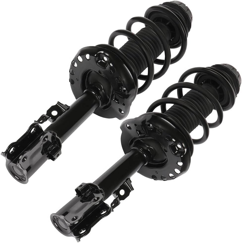 Front Strut & Coil Spring Assembly Fit for Kia for Soul 2010-2013 Replace Struts Complete Assembly for 1333332R/72968 1333332L/72969