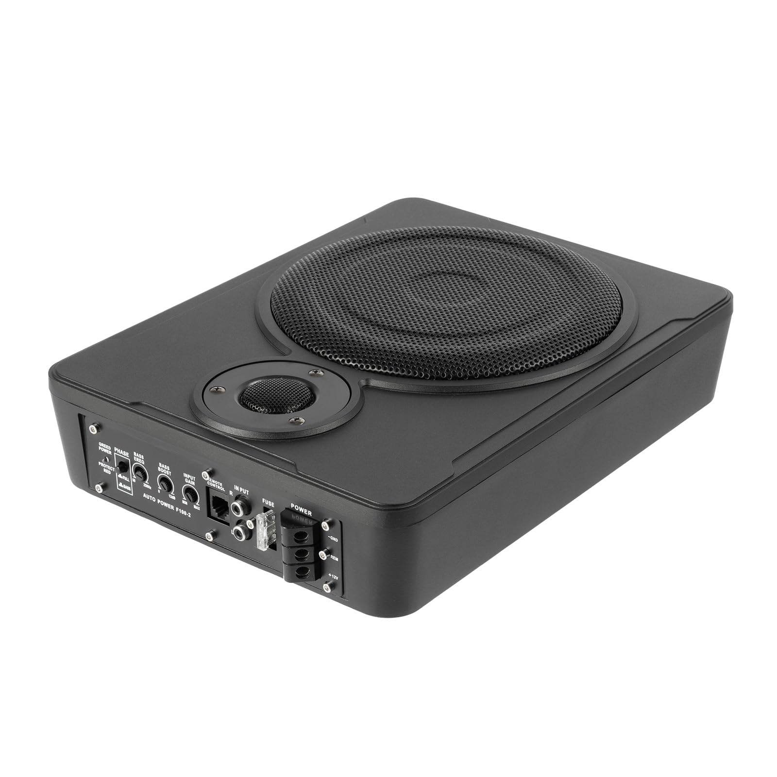 Subwoofer samochodowy, 300 W, subwoofer do samochodu, aktywny głośnik niskotonowy, wielofunkcyjny zestaw głośników samochodowych z kablem połączeniowym do limuzyn, ciężarówek, jeepów