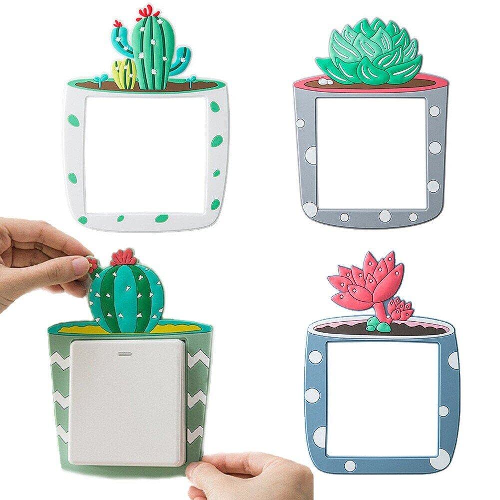 Danlai Style1 Switch Stickers Outlet Around The Switches Decor Frame For Socket Kitchen Wall Light Switch Stickers Cover