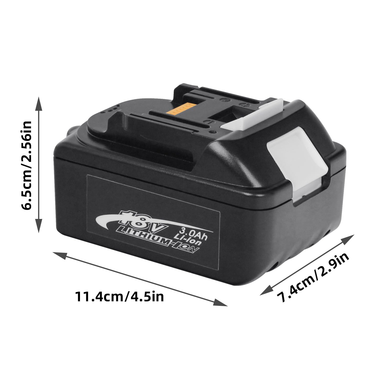 Amazon.com: Xaocaige 3.0Ah 18 Volt Battery Replace for Makita 18V