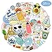 35 Pcs VSCO Vinyl Cute Stickers for Hydro Flask, Water Bottle Stickers and Laptop Girl Stickers - Suitable for Kids, Teen Girls, Teens, Women(Big Size)
