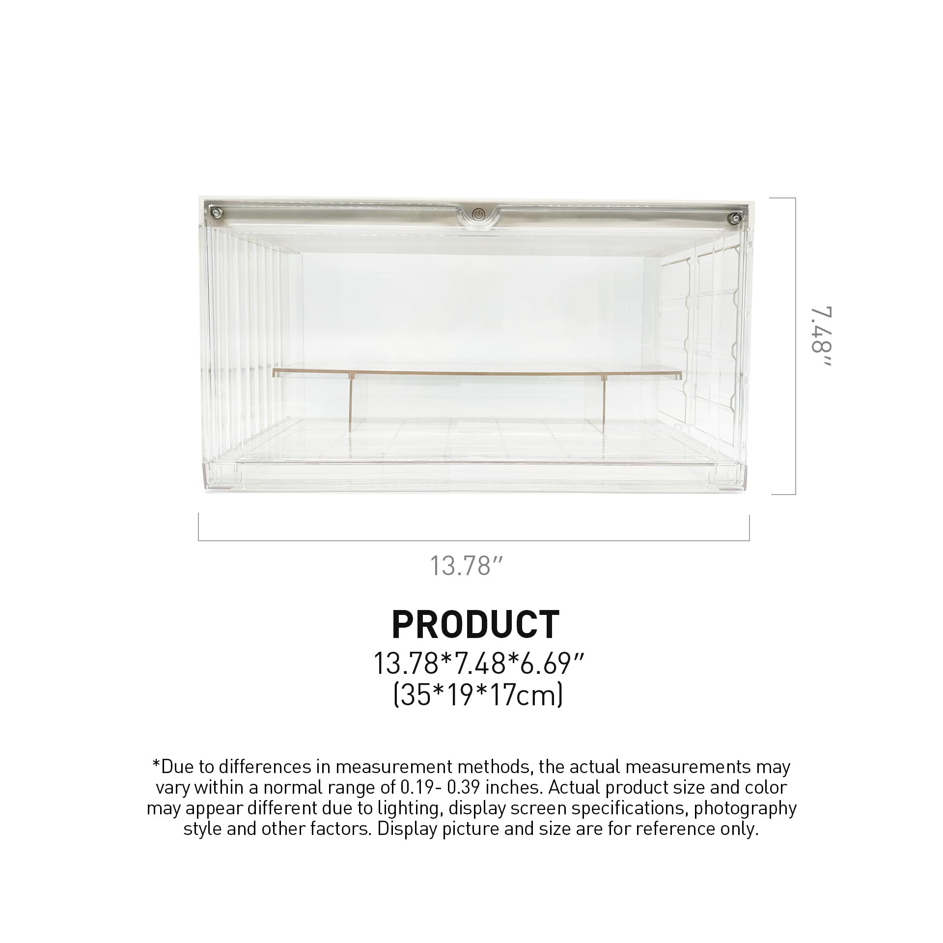 その他 POPMART 100% Assemblable Lighted Display POP MART 100% Assemblable Lighted Display Container - POP